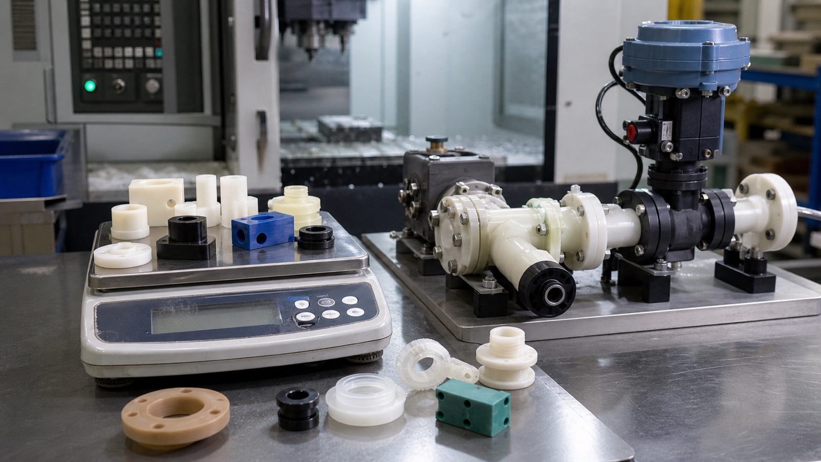 Plastic Density Chart: Compare Common CNC Machining Materials